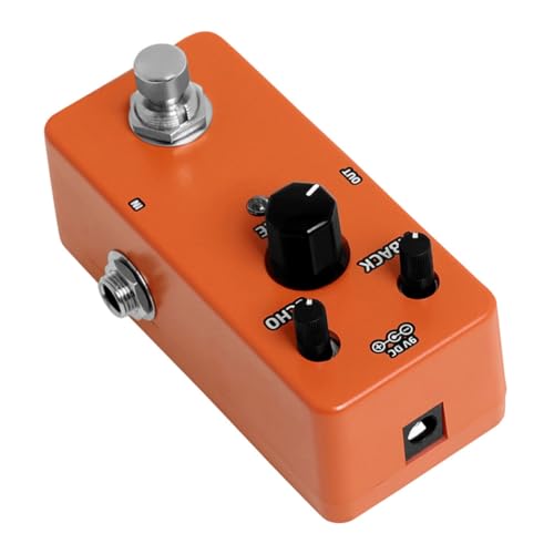 Pédale de délai compacte et stéréo pour guitare électrique