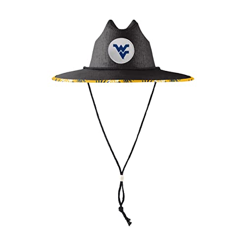 Image of FOCO West Virginia Mountaineers NCAA Team Color Straw Hat