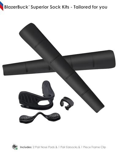 Image of BLAZERBUCK Replacement Earsocks & Nosepieces & Frame Clip for Oakley M Frame 2.0 Strike