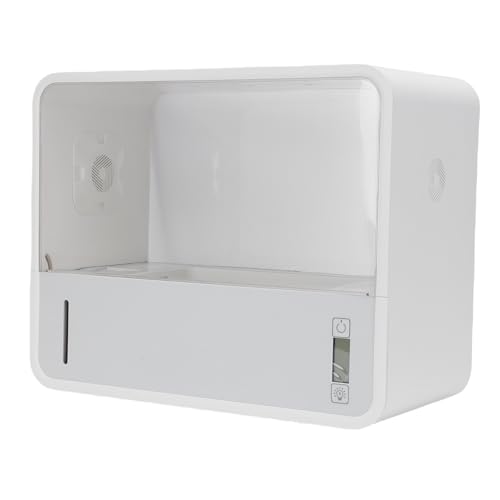 Luocute Mushroom Grow Tent with Automatically Adjusts Humidity, Indoor Mushroom Grow Box with Growing Light, Smart Monotub Kit with Temperature Display, Still Air Box