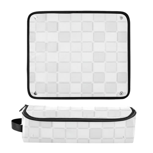 Bolso y tapete resistente al calor para herramientas de cabello miniatura 3