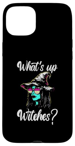 What's Up Witches - Divertido disfraz de bruja vintage para Halloween Carcasa para iPhone 15 Plus