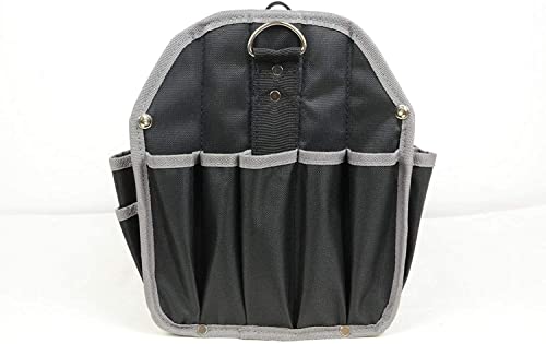 16-Pockets Heavy Duty Tool Tote Bag, 600D Reinforced Material Electrician Tool Tote Bag With Open Top, Steel Handle And Shoulder Strap (16 Inch) #TOP5