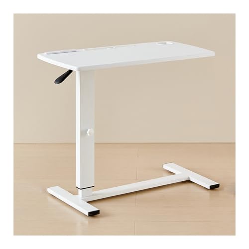Table basse en C avec chargement USB et plateau pliable réglable en hauteur