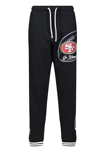 Recovered San Francisco 49ers Go Niners Sweatpants NFL Noir