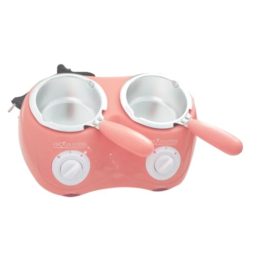 Jooehyer Forno Elettrico per Sciogliere Il Cioccolato A Bagnomaria, Macchina per Sciogliere Il Cioccolato A Doppia velocità con Pentola Calda, Spina UE