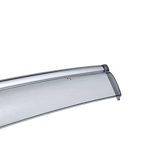 Wellvisors Window Visors Wind Deflectors Compatible With Infiniti Ex35 37 Qx50 2008-2015 With Chrome Trim Rain Guards 3-847In004 #TOP7