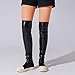 MOFEEDOUKA Thigh High Boots for Women Flat Over The Knee Round Toe Booties