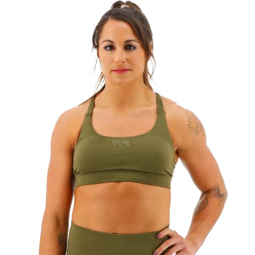 TYR Soutien-Gorge de Sport Brassière Performance à Double Bretelle pour Femme