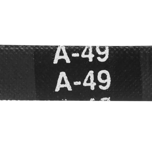 Image of uxcell 4pcs A49 or 4L510 Classic Wrapped Rubber V-Belt, 49 inch(1250mm) Inside Circumference, A Profile V Belt