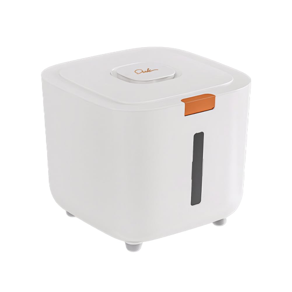 Introti 5Kg Rice Dispenser Cereal Dispenser Bucket Large Capacity For Kitchen (5Kg)
