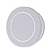 ET2 E41380-WT Alumilux Omicron ADA Compliant Round Outdoor LED Wall Sconce, 1-Light 6 Watt, 5" H x 5" W, White