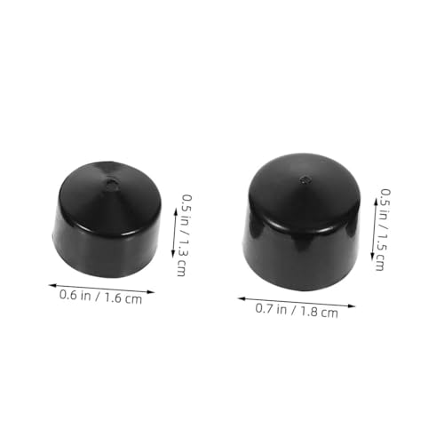 Happyyami Cap for Skateboard Trucks Accessory Kit 6pcs Replacement Bushings Cups Truck Nuts