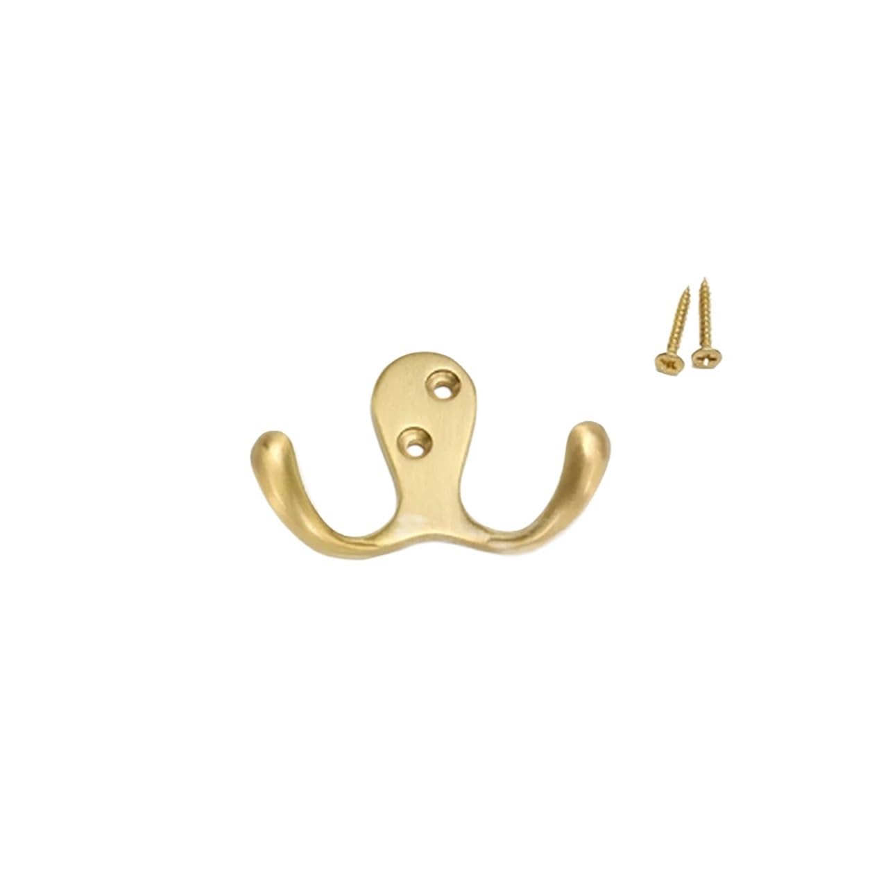 UALXPAO Brass Robe Hook Wall Mounted Wall Brass Clothes Hook