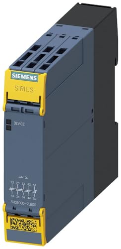 Relais guidé forcé SIEMENS 24V DC 5 broches 4 NO pour commutation de sécurité industrielle