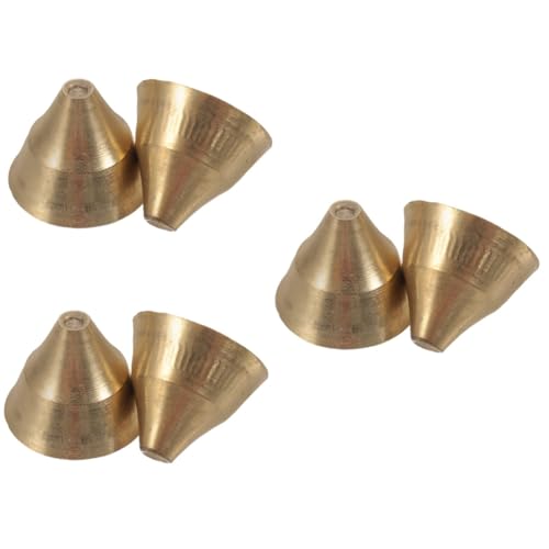 Ciieeo 3sets Traditional Bell Ethnic Style Percussion Instrument for Rhythm Meditation and Religious Use Lightweight Rich Sound Easy to Play 2pcs*3