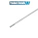 X AUTOHAUX 36pcs 14G J Bend Bicycle Galvanized Spokes 130mm 5.12
