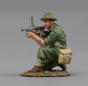 Thomas Gunn MiniaturesRS034B Australian Army Owen Gunner - Tin Lid