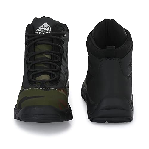Image of Leo's Fitness Shoes Men's Jungle Hiking Outdoor Boots For Trekking Backpacking Mountaineering & Other Activities