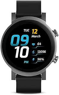 Ticwatch E3 Smartwatch Wear OS by Google with Qualcomm Snapdragon Wear 4100 Platform Google Pay Built-in GPS Heart Rate Monitoring Stress Management iOS and Android Compatible