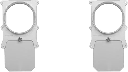 Miniatura 1 de POWERTEC 70227 - Puerta de explosión de 6 pulgadas para colector de polvo, accesorios de recolección de polvo (paquete de 2)