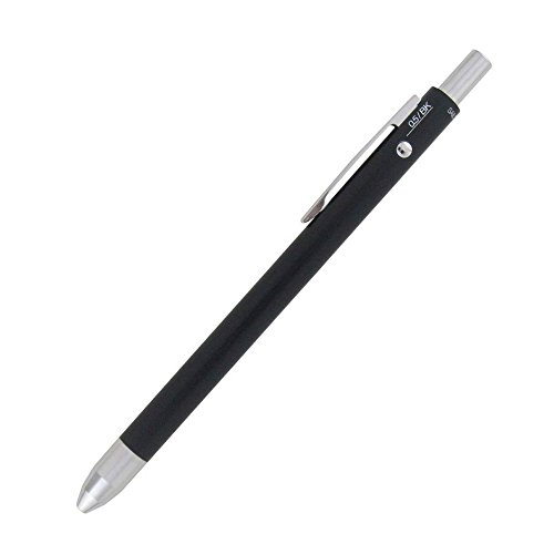 Stylo à bille 3 Way-m noir multifonction 3-en-1 avec pointe fluide de haute précision