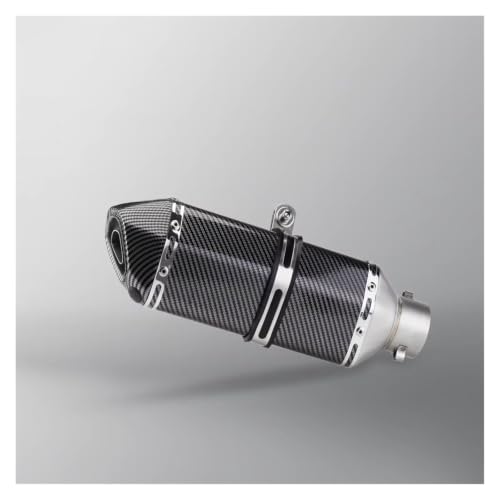 Tuyau d'échappement moto 51mm en inox pour remplacer une pièce usée sur Z900