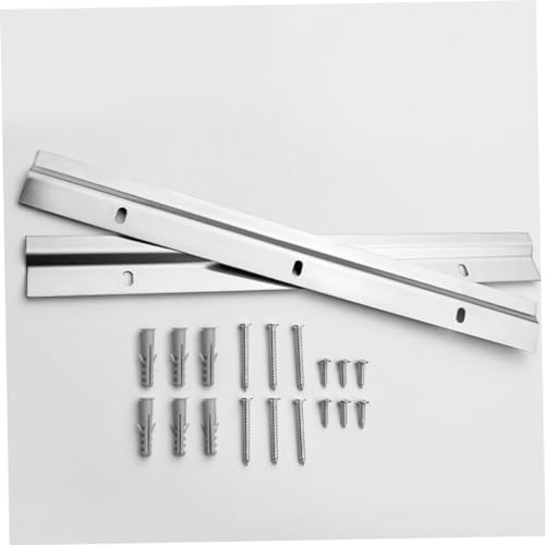 Image of French Cleat Hanger Kit Heavy Duty Z Clips for Wall Mounting Mirrors Art and Frames Secure Hanging Hardware for Home Decor