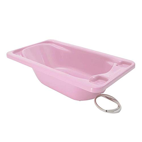 Banheira Bebe Plastica Acqua Trio Rosa, Galzerano, Rosa