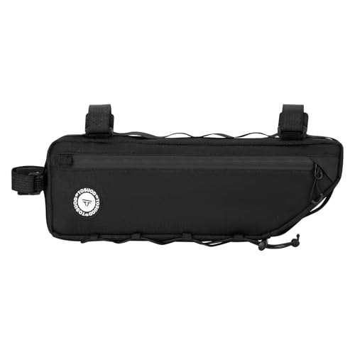 TOSUOD Bike Frame Bag - 3 Multi-Position Straps Secure Mount,