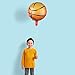20PCS Basketball Party Foil Balloons - Sports Game/Graduation/Basketball Birthday Party Decorations Supplies Favors(18 Inch)