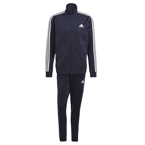 Image of adidas Men Basic 3-Stripes French Terry Track Suit