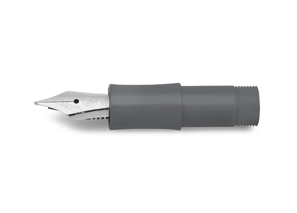 Kaweco SKYLINE SPORT Front Part Grey with Stainless Steel Nib I Premium Fountain Pen Replacement Nib I Exclusive Fountain Pen Stainless Steel Nib Insert I Nib: F (Fine)