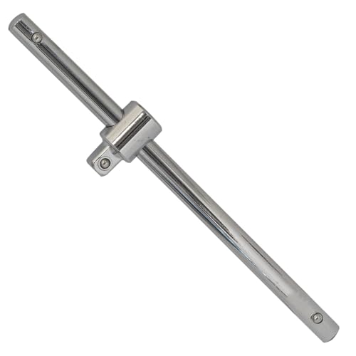 Labor Quadro Scorrevole 3/8 da 165 mm in Cromo Vanadio – Innesto Rapido a Sfera – Utensile Professionale