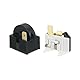 QUARKZMAN PTC Kühlschrank Startrelais 4.7 Ohm 1 Pin Und 110V-1/2HP-Seitenanschluss Gefrierschrank Überlastschutz Für Kühlschrank Kompressor
