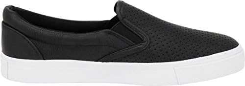 Soda Tracer Women's Preforated Slip On Sneakers 6 Soda Tracer Women's Preforated Slip On Sneakers