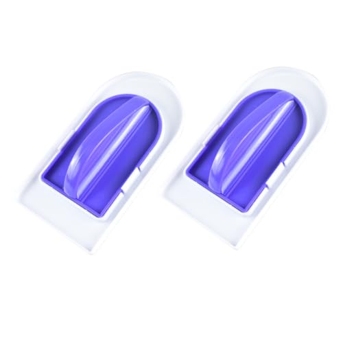 OKUMEYR 2pezzi Raschietti Per Torte Plastica Utensile Per Decorazione e Lisciatura Della Pasta Di Zucchero e Della Strumento Versatile Per e Fai Da Te Cucina