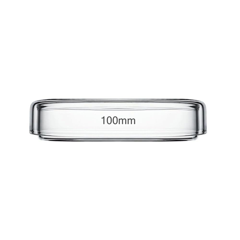 Attrezzature e forniture di laboratorio Piastra di coltura in vetro borosilicato con coperchio, laboratorio chimico Gassware