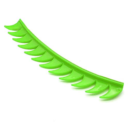 Montesy Rubber for Scootor Dirt Bike Motocross Bikes Helmet Mohawks Spikes Motorcycle Helmets Mohawk-Sticker 6 Color Reflective