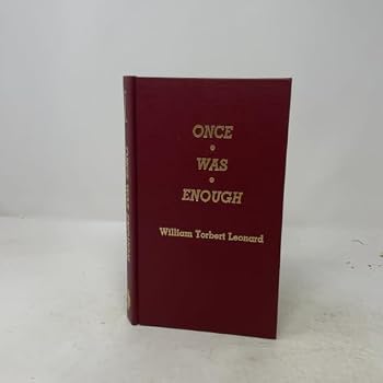 Hardcover Once Was Enough Book