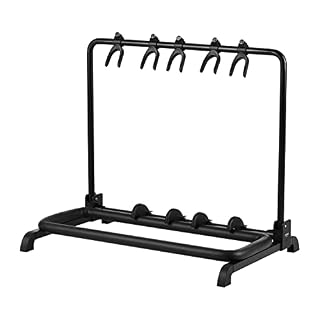 VUBLY Support de guitare pliable 5 supports pour rangement de guitare, convient pour les écrans multi-guitares et… - Les Beatles, Paul McCartney, John Lennon, RIngo Starr, George Harrison