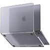 Soonjet Compatible for MacBook Pro 14 inch Case 2025-2021 M4 M3 M2 M1 Pro/Max [100% Match Official Color] Protective Cover Hard Shell Laptop - Space Gray Clear