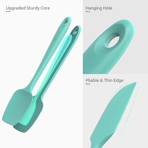 U-Taste PREMIUMSPATULA-4-TEAL Silicone Spatula Set thumb #5