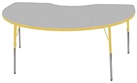 Algopix Similar Product 11 - ECR4Kids 48 x 72 Kidney Shape