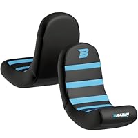 BraZen Piranha Kids Gaming Chair For Kids Non Audio Foldable Floor Rocker Child Video Games Chairs Junior Small Gaming Chair Foldable Floor Rocker - Blue