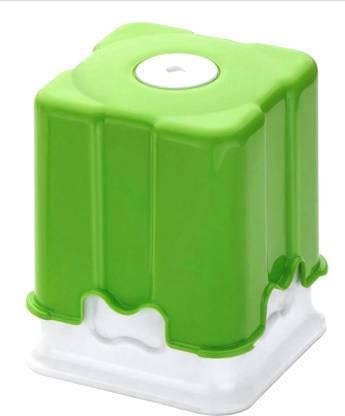 KBS Vegetable Fruit Chopper Mini Potato Finger Chips French Fries Maker Dicer Small ABS Unbreakable Plastic Body Multicolor with 2 Steel Blades Kitchen Tools