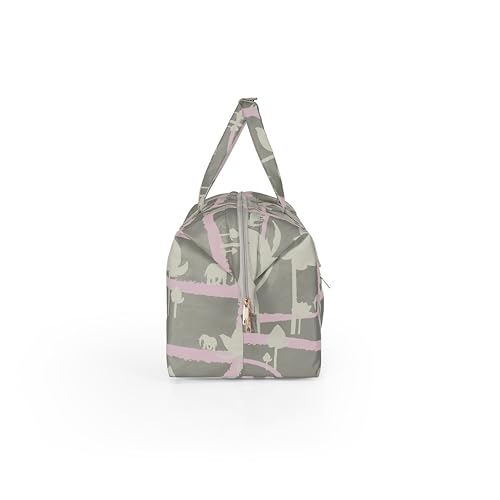 Image of American Tourister x Love Child by Masaba Packable Duffle Bag for Travel /Lightweight Polyester Foldable Duffel