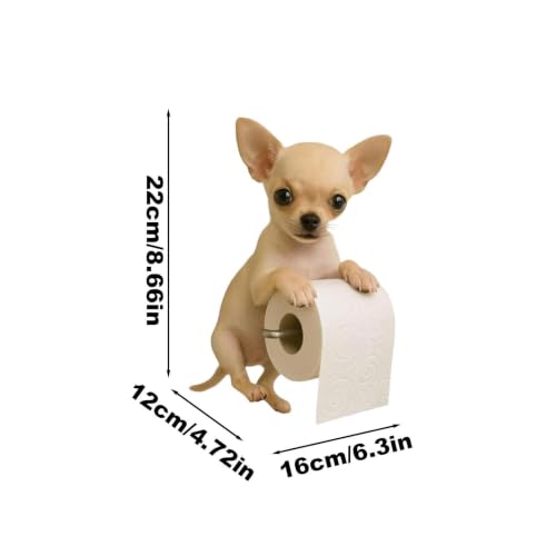 Soporte de pared para toallas de papel de perro: organiza tu cocina con estilo 3