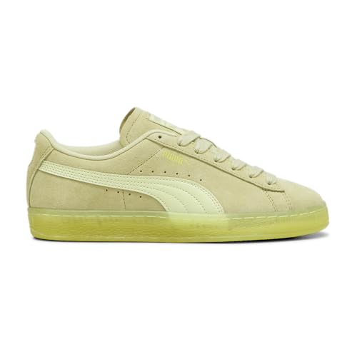 PUMA Womens Suede Classic Translucent Lace Up Sneakers Shoes Casual - Green - Size 10 M