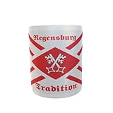 U24 Tasse Kaffeebecher Mug Cup Flagge Regensburg Tradition